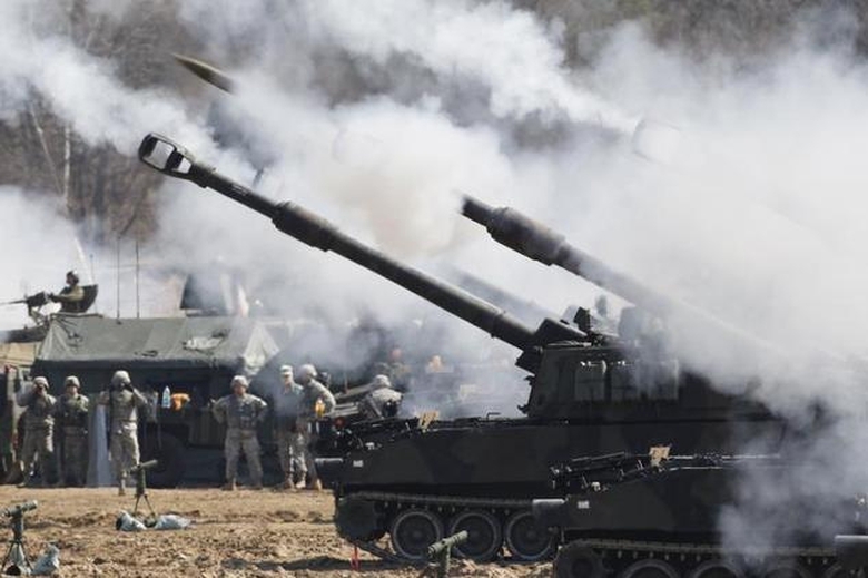 Mỹ v&agrave; H&agrave;n Quốc bắt đầu cuộc tập trận chung thường 