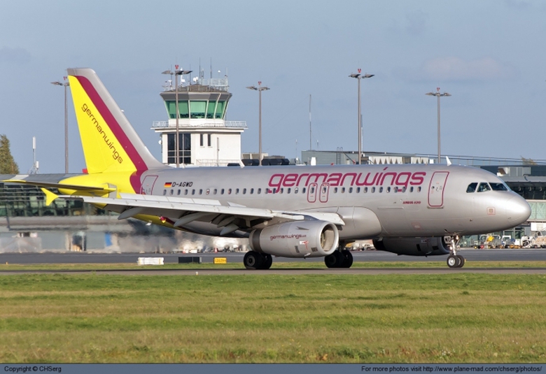 Một m&aacute;y bay của h&atilde;ng h&agrave;ng kh&ocirc;ng gi&aacute; rẻ Germanwings