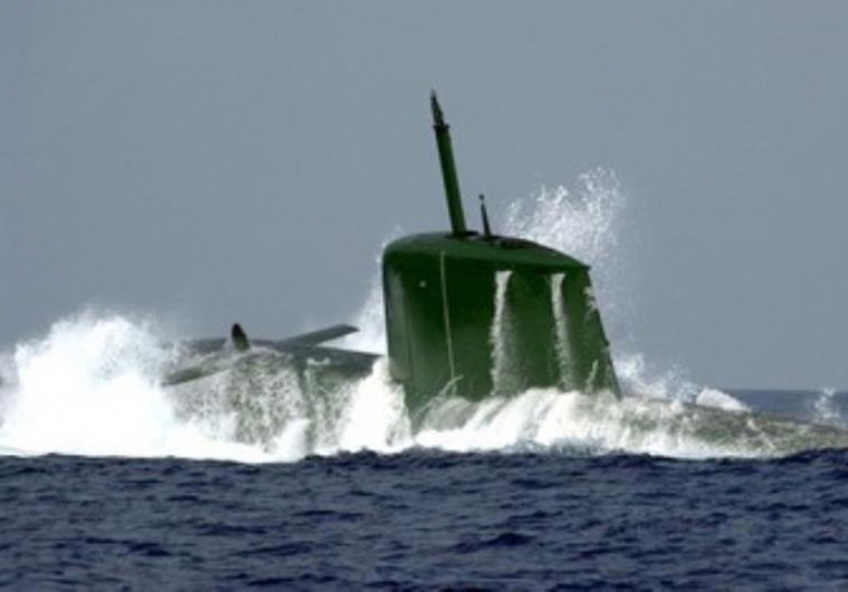 T&agrave;u ngầm lớp Dolphine của Hải qu&acirc;n Israel mua của 