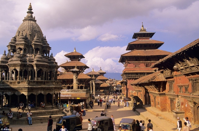 Quảng trường Patan Durbar, di t&iacute;ch lịch sử về gia 