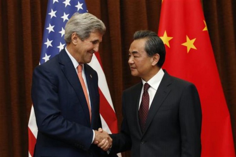 Ngoại trưởng Mỹ John Kerry đ&atilde; tới Trung Quốc mang 