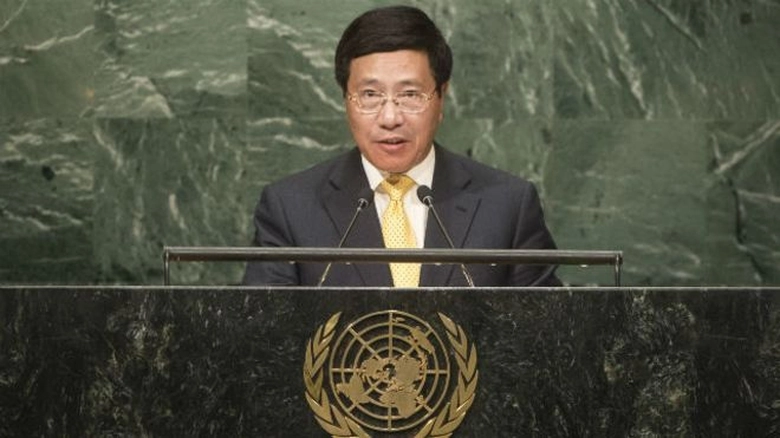 Phó Thủ tướng Phạm Bình Minh phát biểu t