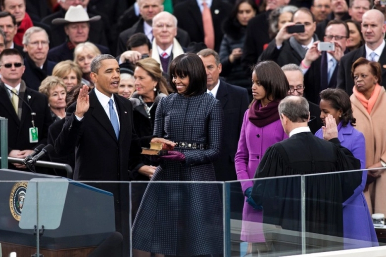 &Ocirc;ng Obama tuy&ecirc;n thệ nhậm chức Tổng thống lần 2 v&agrave;o