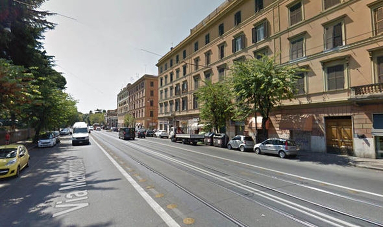 Con đường nơi xảy ra vụ nổ bom