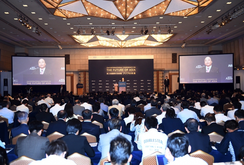 To&agrave;n cảnh Hội nghị Tương lai ch&acirc;u &Aacute;.