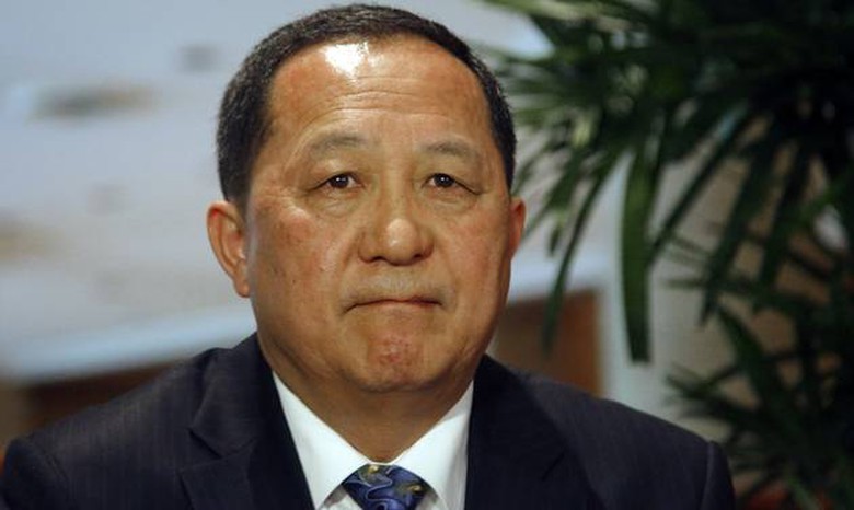 Ngoại trưởng Triều Ti&ecirc;n  Ri Yong-ho
