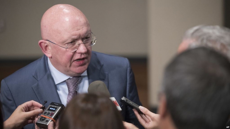 Đại sứ Nga tại Li&ecirc;n Hợp Quốc Vassily Nebenzia