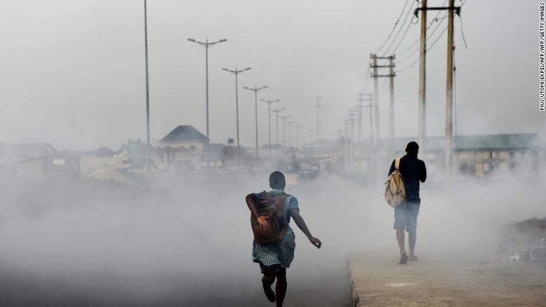 Thành phố của Nigeria bị bao trùm trong khó