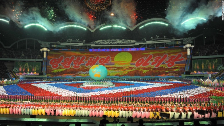 Chương tr&igrave;nh đồng diễn của Triều Ti&ecirc;n năm 2013