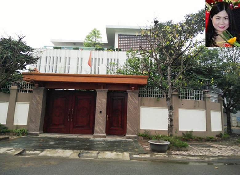 Biệt thự của b&agrave; Trần Vũ Quỳnh Anh ở khu đ&ocirc; thị B&igrave;n