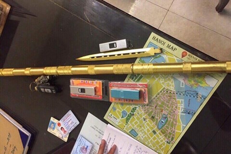 hung kh&iacute; lạ lần đầu xuất hiện ở h&agrave; nội