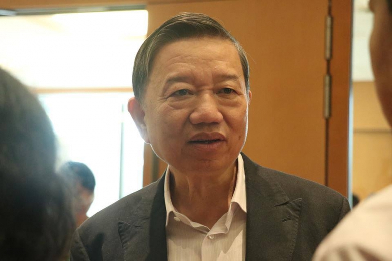 Bộ trưởng C&ocirc;ng an T&ocirc; L&acirc;m