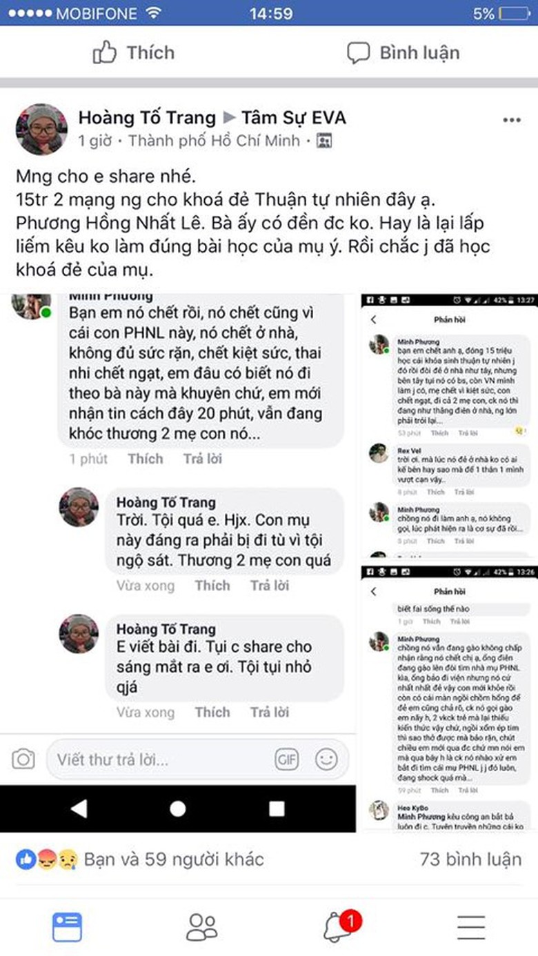 đẻ thuận tự nhi&ecirc;n