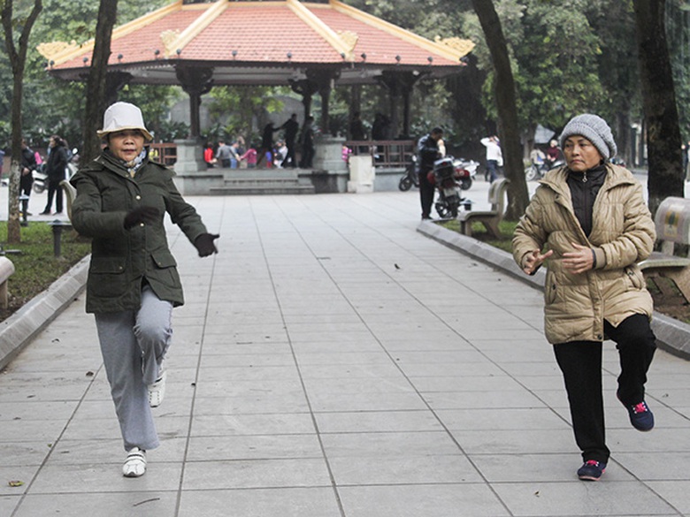 tap the duc mua dong