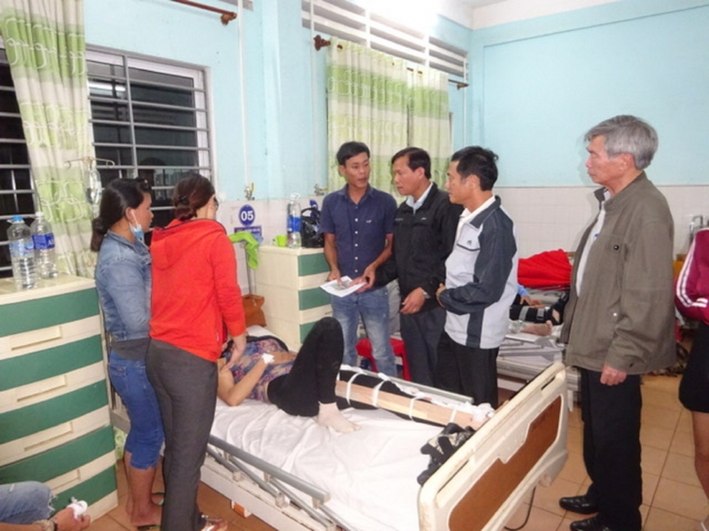 Ủy Ban An toàn giao thông tỉnh Gia Lai thăm h