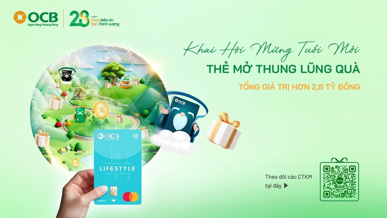 OCB tung loạt chương tr&igrave;nh ưu đ&atilde;i lớn nhất năm