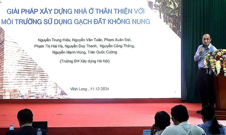 Hội thảo &ldquo;Giải ph&aacute;p x&acirc;y dựng c&ocirc;ng tr&igrave;nh xanh, hướng đến ph&aacute;t triển đ&ocirc; thị bền vững tại khu vực Đồng bằng s&ocirc;ng Cửu Long&rdquo;