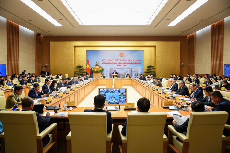 Thủ tướng Chính phủ Phạm Minh Chính chủ trì Hội nghị toàn quốc tháo gỡ khó khăn, vướng mắc- Ảnh 3.