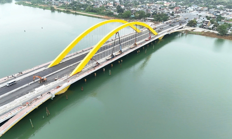 C&ocirc;ng tr&igrave;nh giao th&ocirc;ng trọng điểm tăng tốc ho&agrave;n th&agrave;nh c&aacute;c dấu mốc quan trọng- Ảnh 1.