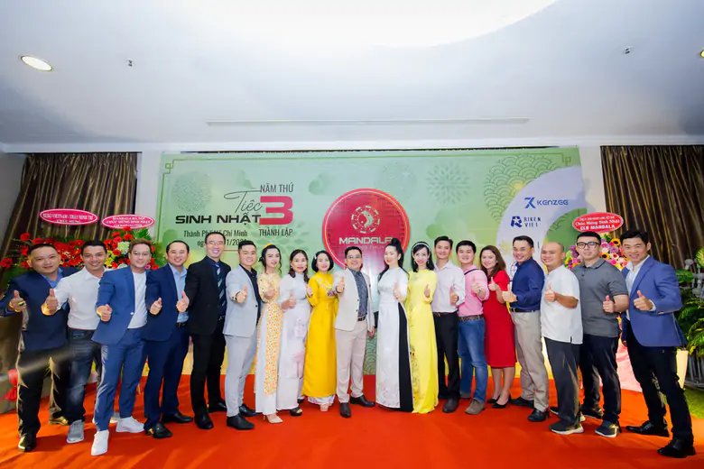 hon 300 doanh nhan den tham du sinh nhat 3 tuoi clb mandala phong thuy