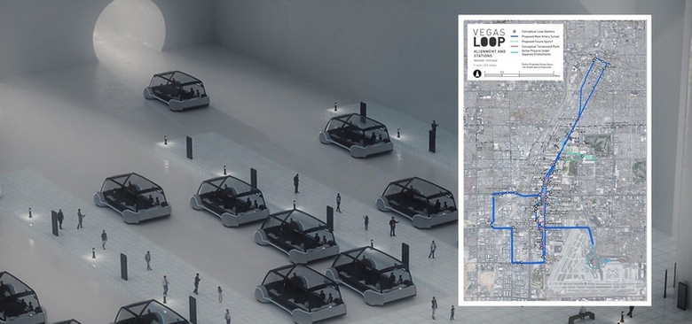 de giam ket xe elon musk xay han duong ham duoi long dat