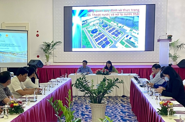 dong bang song cuu long tim giai phap thu gom nuoc thai thoat nuoc ben vung va giai phap chong ngap do thi