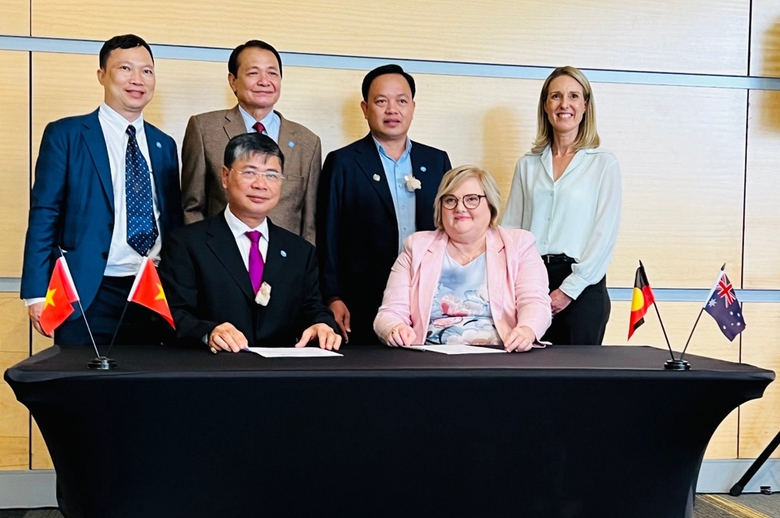 hoi cap thoat nuoc viet nam va australia ky ket bien ban ghi nho hop tac giai doan 2022 2024