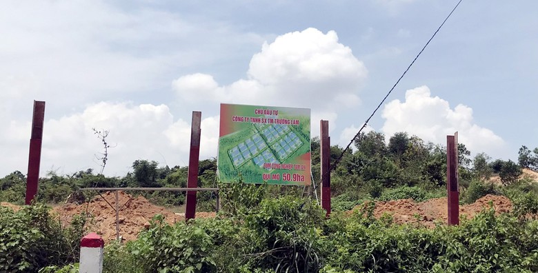 dong nai du an xay dung ha tang cum cong nghiep tam an cham trien khai thuc hien