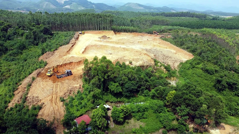 tam nong phu tho tran lan tinh trang san ha cot nen tren dat rung san xuat gay nhuc nhoi