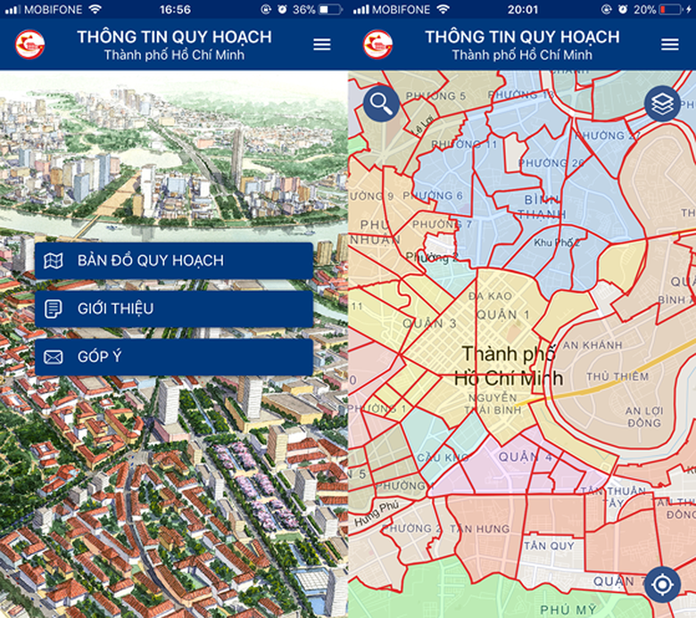 hon 1600 do an duoc so hoa tren cong thong tin quy hoach