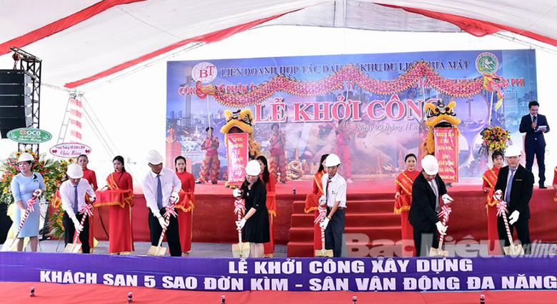 bac lieu hon 1000 ty dong xay dung khach san 5 sao hinh dang cay don kim