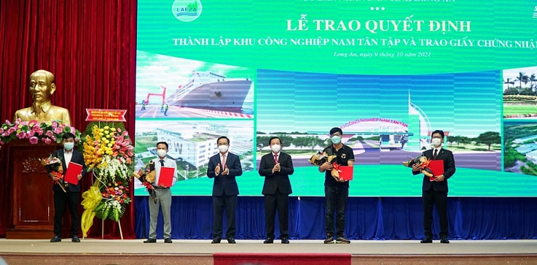 long an cac khu cong nghiep thu hut dau tu hon 10 ty usd
