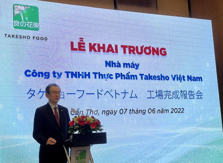 can tho khai truong nha may thuc pham takesho viet nam