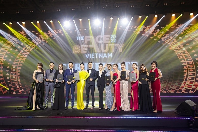 the face beauty 2022 su kien ton vinh nganh lam dep viet nam
