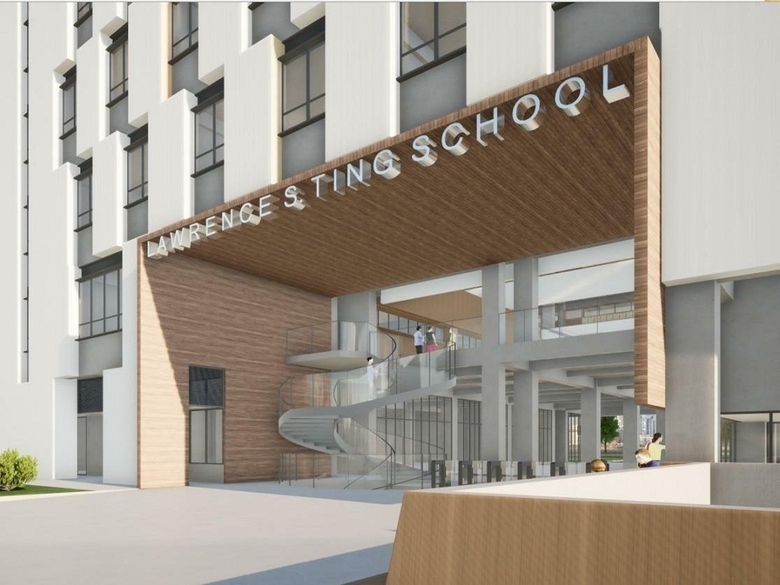 tap doan hoa binh trung thau du an truong thcs va thpt dinh thien ly 2 tri gia gan 400 ty dong