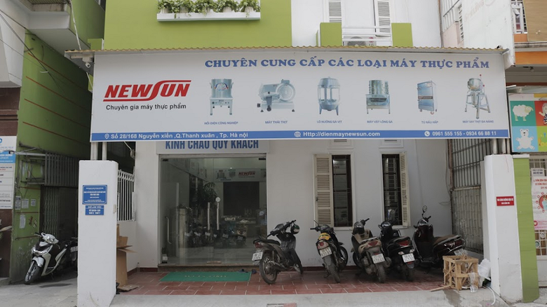 dien may newsun chuyen cung cap may che bien thuc pham va thiet bi bep cong nghiep hang dau thi truong