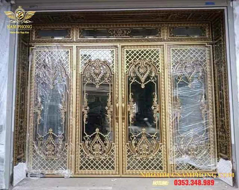 nhom duc nam phong thiet ke thi cong mau cong nhom duc 4 canh dep