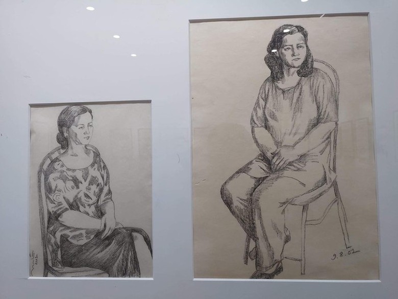 capturing the moment exhibition paintings by artist ngo manh lan