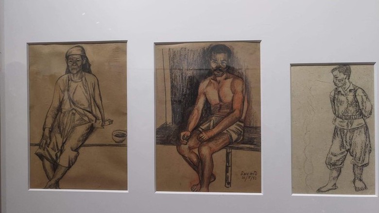 capturing the moment exhibition paintings by artist ngo manh lan