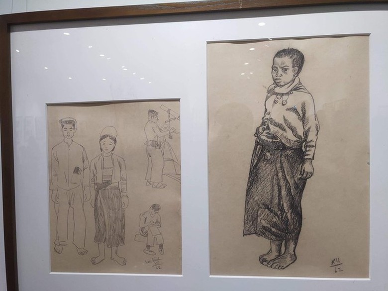 capturing the moment exhibition paintings by artist ngo manh lan