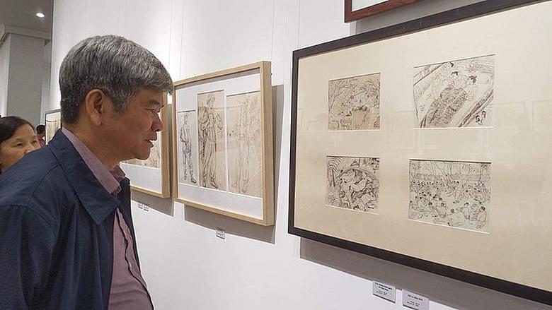 capturing the moment exhibition paintings by artist ngo manh lan