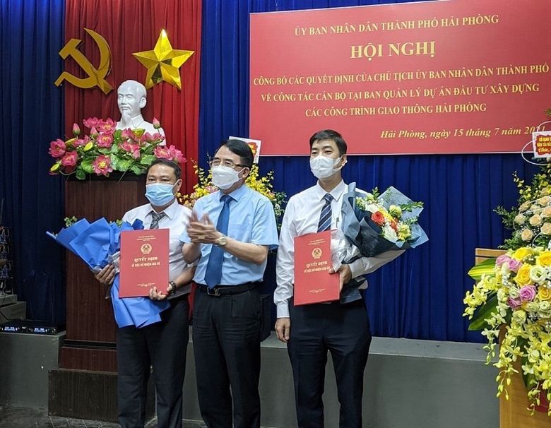 hai phong bo nhiem 2 pho tong giam doc ban quan ly du an dau tu xay dung cac cong trinh giao thong