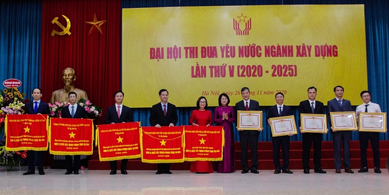 bo xay dung to chuc dai hoi thi dua yeu nuoc nganh xay dung lan thu v