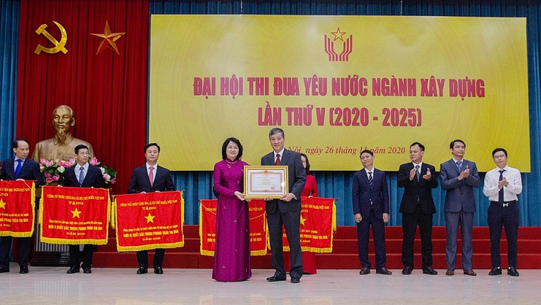 bo xay dung to chuc dai hoi thi dua yeu nuoc nganh xay dung lan thu v