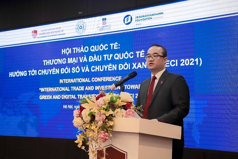 xanh hoa va so hoa trong thuong mai va dau tu quoc te ham y chinh sach cho viet nam