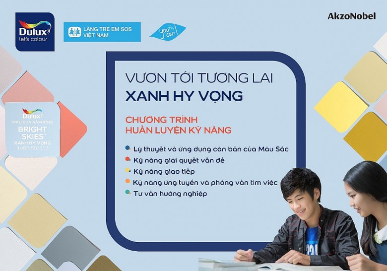 akzonobel dao tao ky nang ho tro thanh thieu nien lang tre sos chuan bi hanh trang nghe nghiep