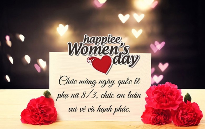 Lời ch&uacute;c ng&agrave;y 8/3 cho kh&aacute;ch h&agrave;ng, đối t&aacute;c