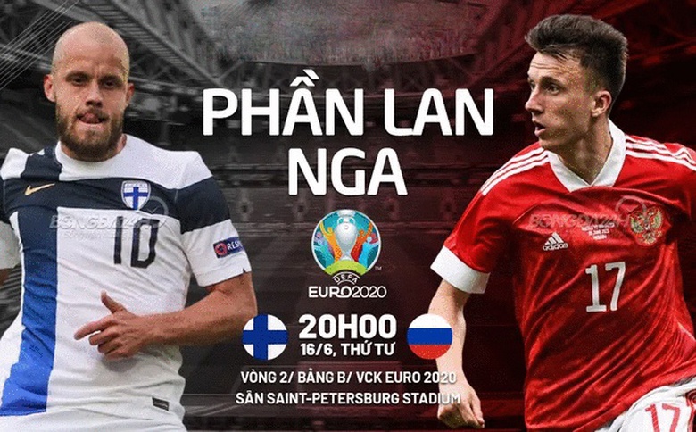 Link xem trực tiếp Phần Lan vs Nga