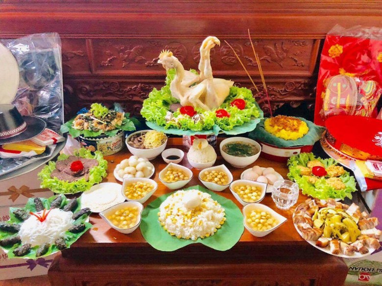 Chuẩn bị m&acirc;m cỗ c&uacute;ng rằm th&aacute;ng 7 chuẩn nhất