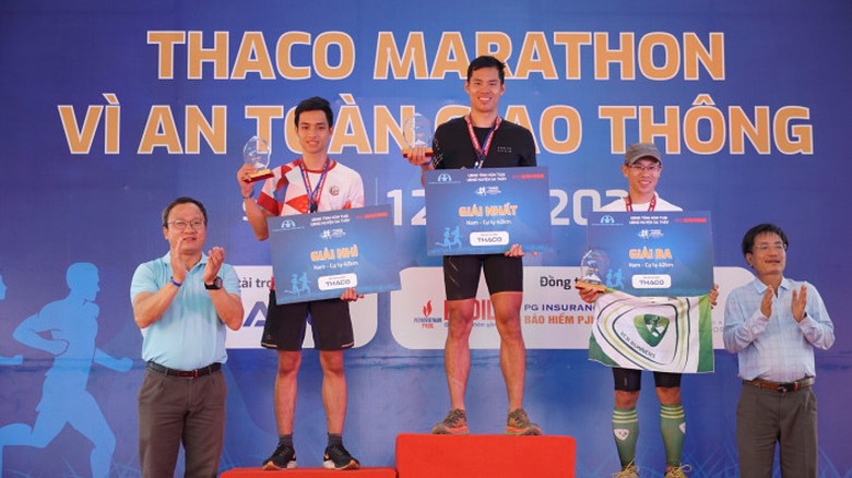 Nh&agrave; v&ocirc; địch Marathon v&igrave; ATGT 2023 tự h&agrave;o khi gi&agrave;nh chiến thắng ở Sa Thầy- Ảnh 1.